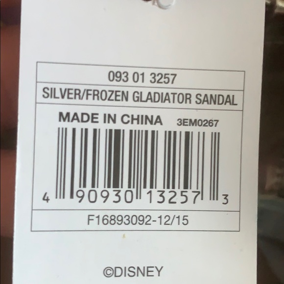 NWT Frozen Sandals - Picture 7 of 7